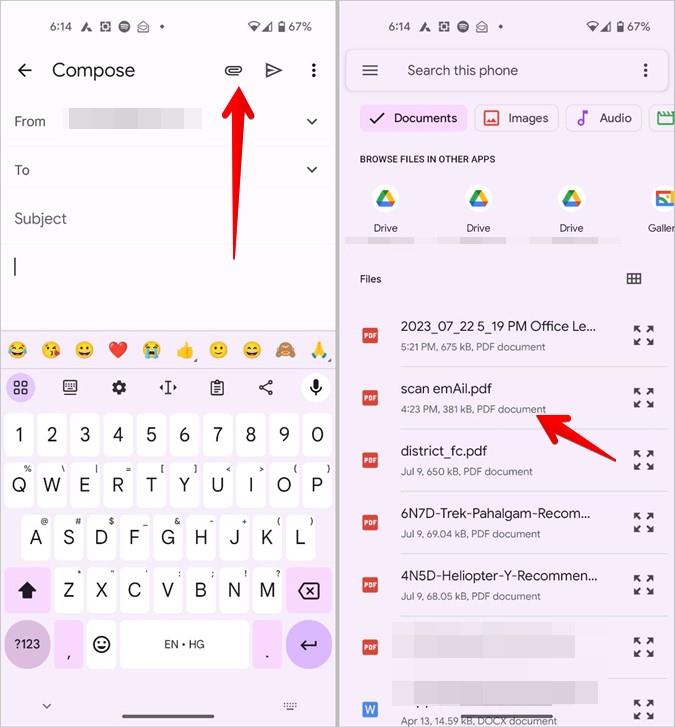 在 Android 手機上掃描文件並透過電子郵件發送的 2 種方法