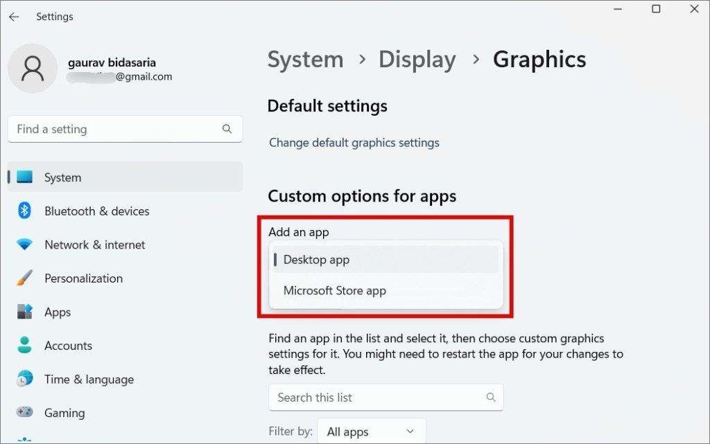 在 Windows 11 上設定預設顯示卡的 2 種方法