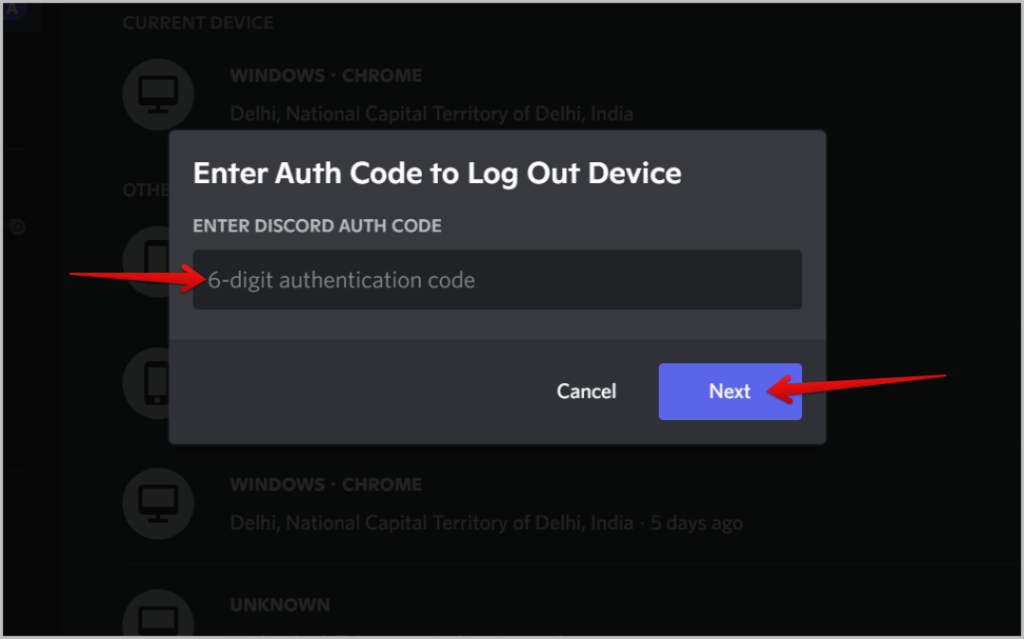 如何檢查我的 Discord 帳號登入位置