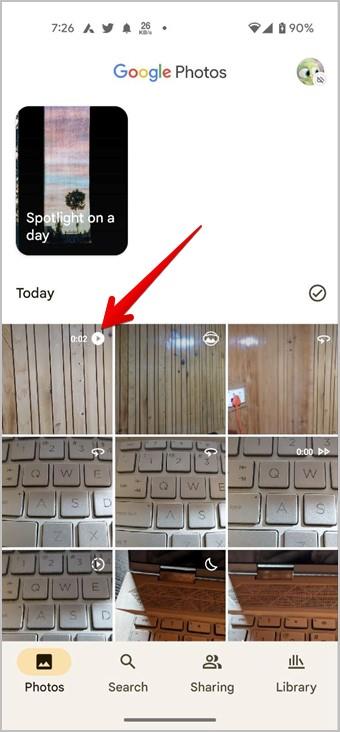 Google 照片上的各種符號和圖示有何意義