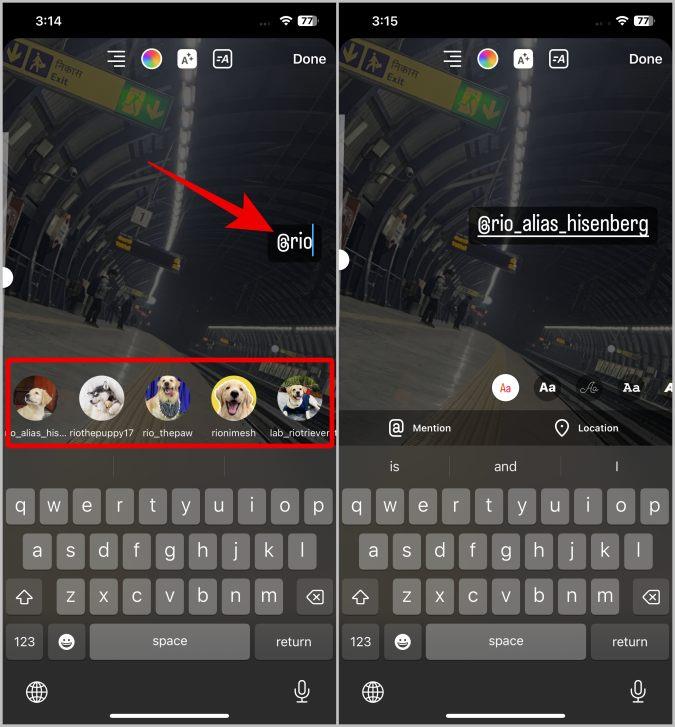 在 Instagram 故事中提及某人的 5 種方式