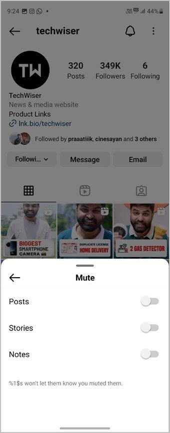 當你在 Instagram 上將某人靜音時會發生什麼