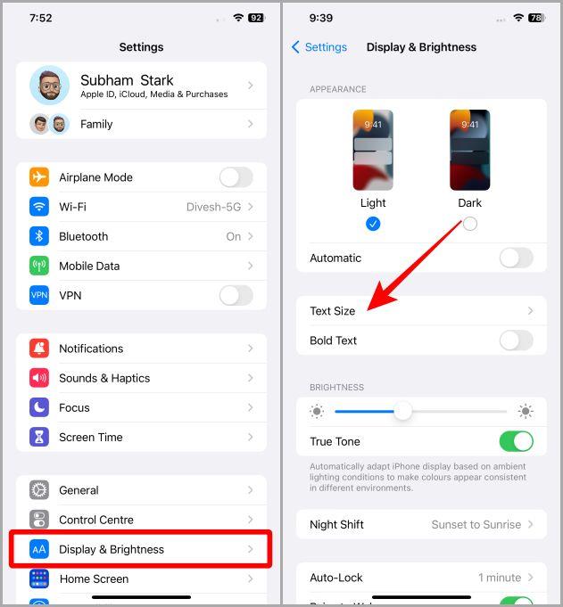 在 iPhone 上更改文字/字體大小的最簡單方法