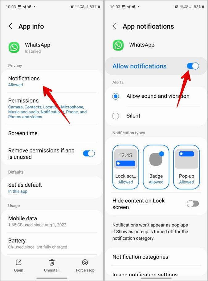 如何在 WhatsApp 上取消聊天、狀態、通話靜音