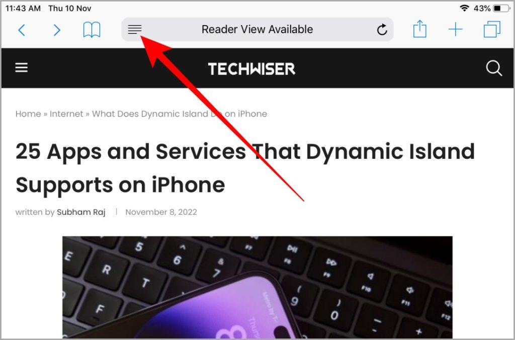 如何在 iPhone、iPad 和 Mac 上的 Safari 中啟用閱讀器視圖（模式）