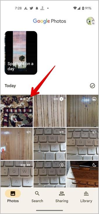 Google 照片上的各種符號和圖示有何意義