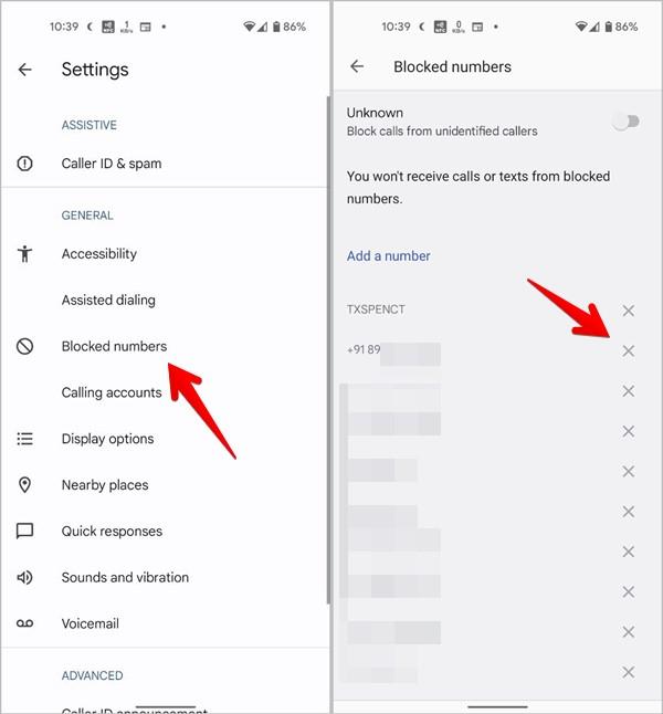 當您在 Android 和 iPhone 上封鎖某個號碼時會發生什麼