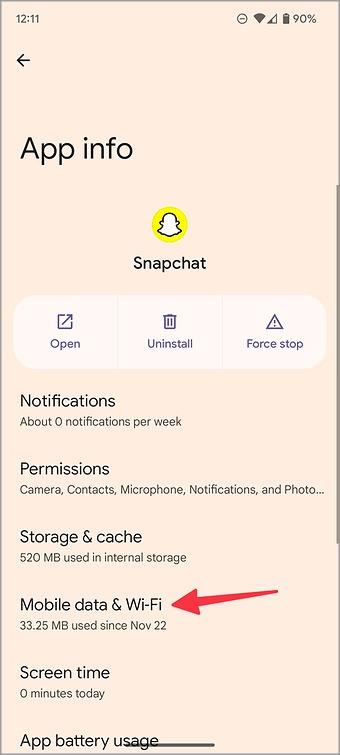 修復 Snapchat 無法使用行動數據的 9 種方法