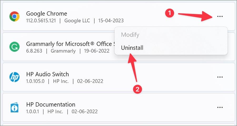 卸載 Google Chrome 後會發生什麼