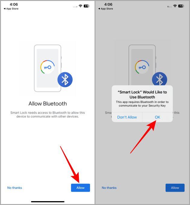 如何使用手機作為 Google 帳戶的（藍牙）安全金鑰