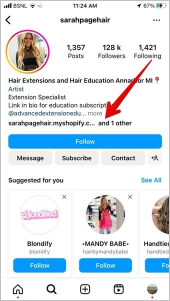 在 Instagram Bio 中添加多個連結的 2 種方法