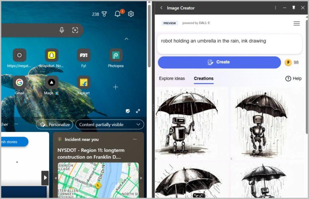 如何使用 Microsoft Bing Image Creator