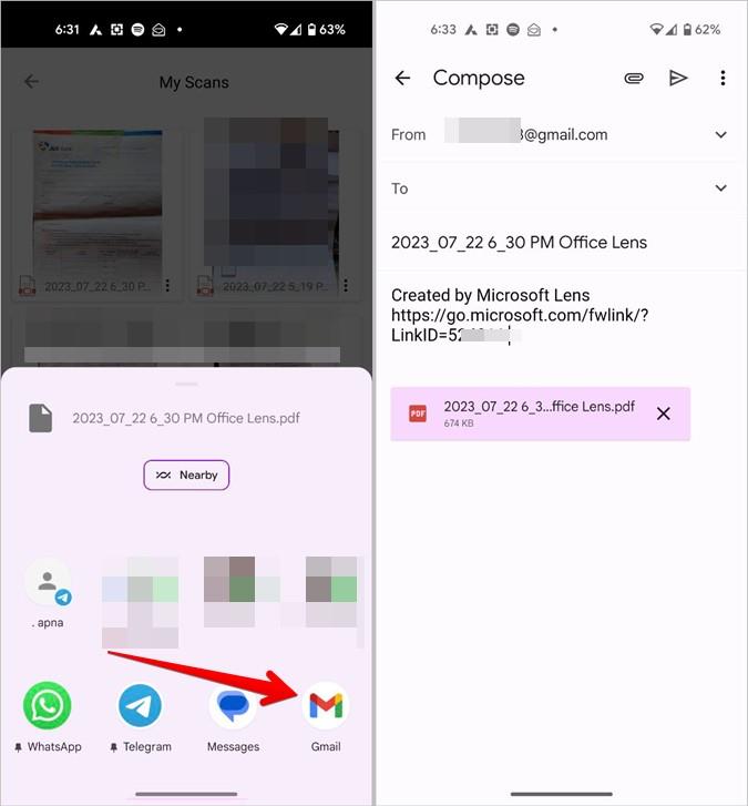 在 Android 手機上掃描文件並透過電子郵件發送的 2 種方法