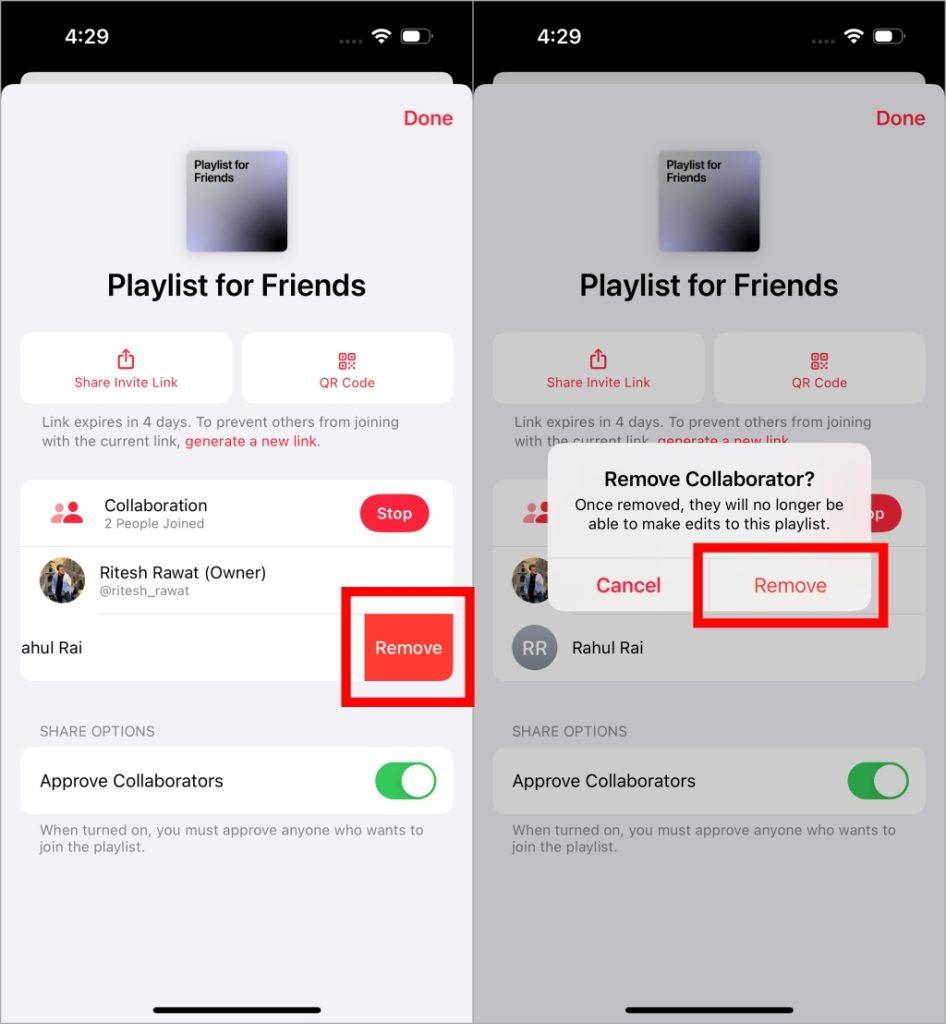 如何在 Apple Music 上建立協作播放列表