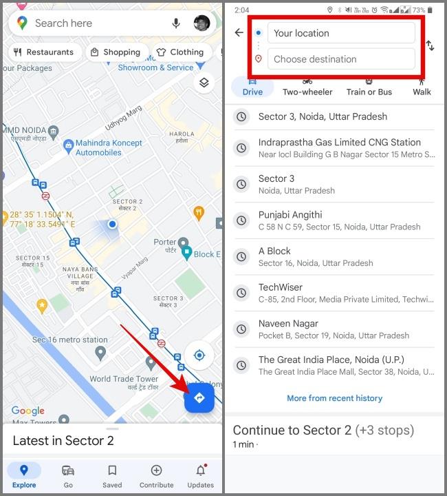 如何在 Google 地圖上規劃具有多個網站的路線
