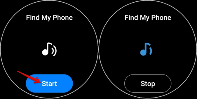 如何使用 Samsung Galaxy Watch 尋找我的手機，反之亦然
