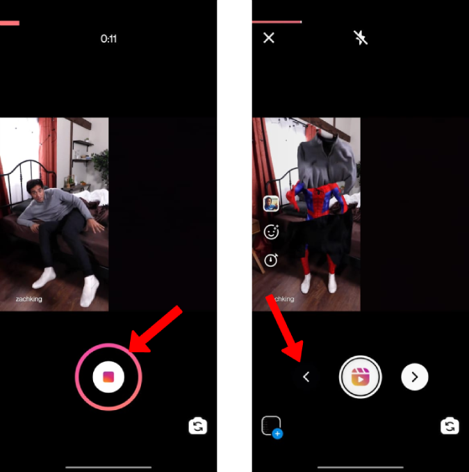 如何使用 Remix 在 Instagram Reels 上製作 TikTok 風格二重奏