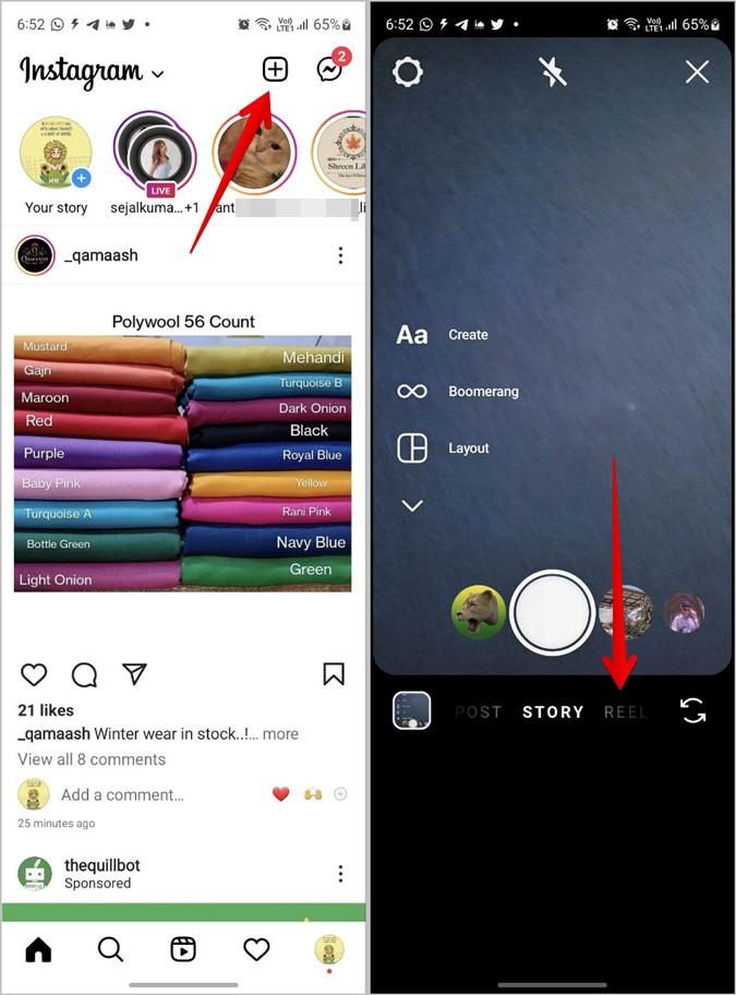 如何從圖庫和 PC 將 Reels 上傳到 Instagram