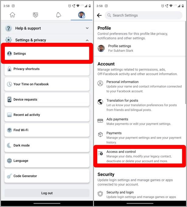 如何在 Facebook 上設定和使用舊聯絡人