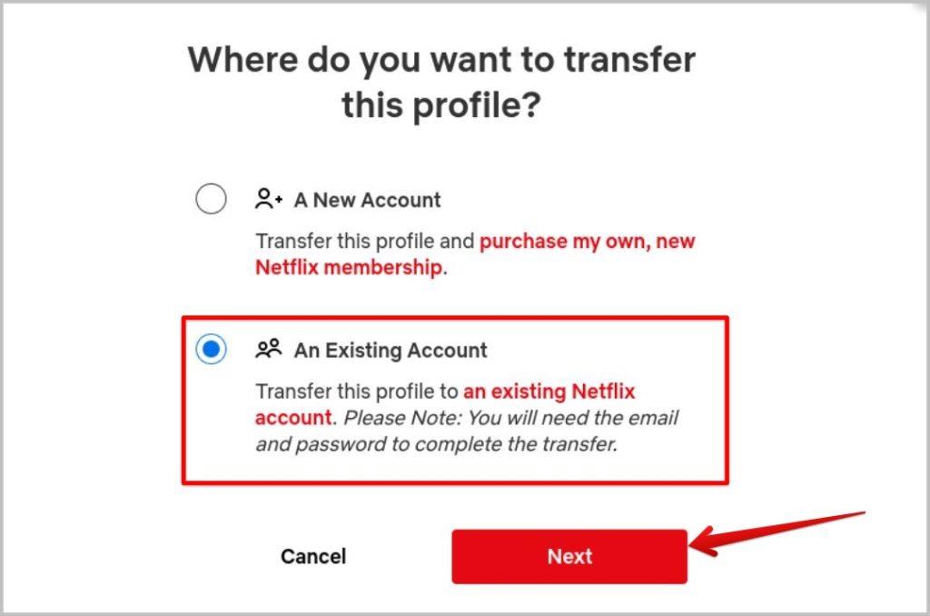 如何將您的 Netflix 個人資料轉移到另一個帳戶