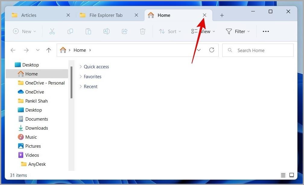 如何在 Windows 11 上使用檔案總管標籤