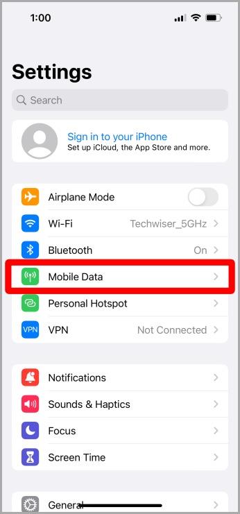 如何在 iPhone 上開啟數據漫遊