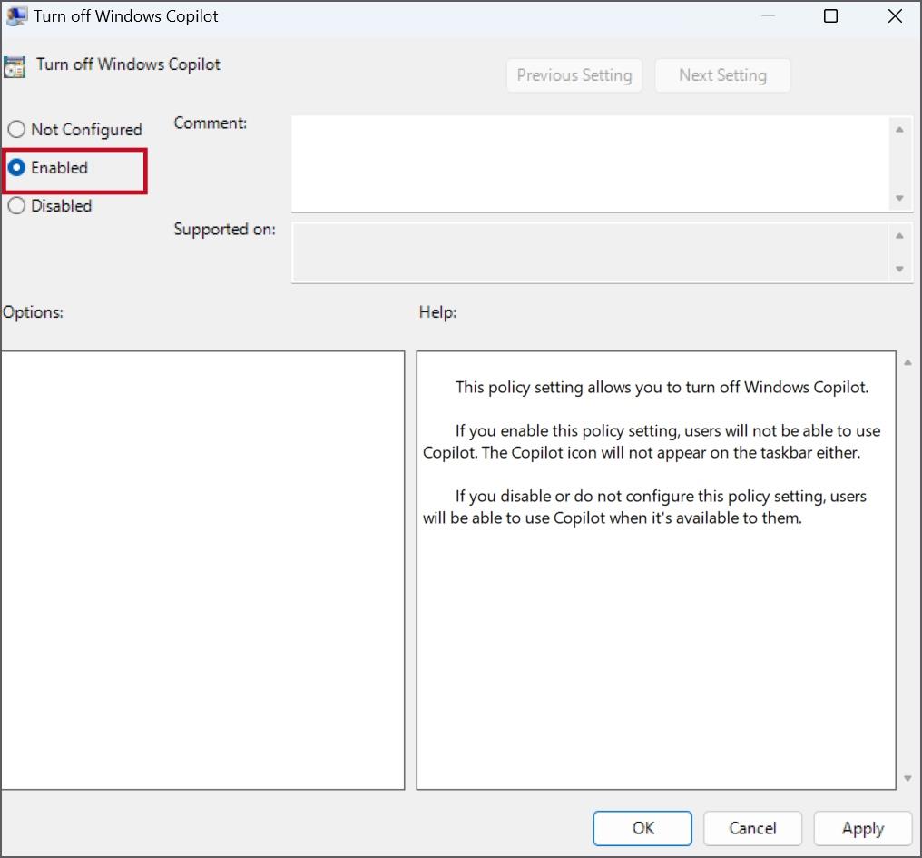 如何在 Windows 11 上停用 Copilot