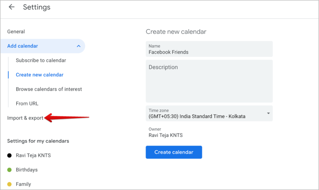 如何將 Facebook 生日匯入 Google 日曆