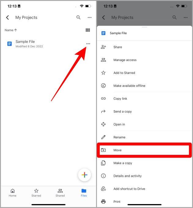 將 Google 文件新增至行動和網路版 Google 雲端硬碟中的共用資料夾的 2 種方法