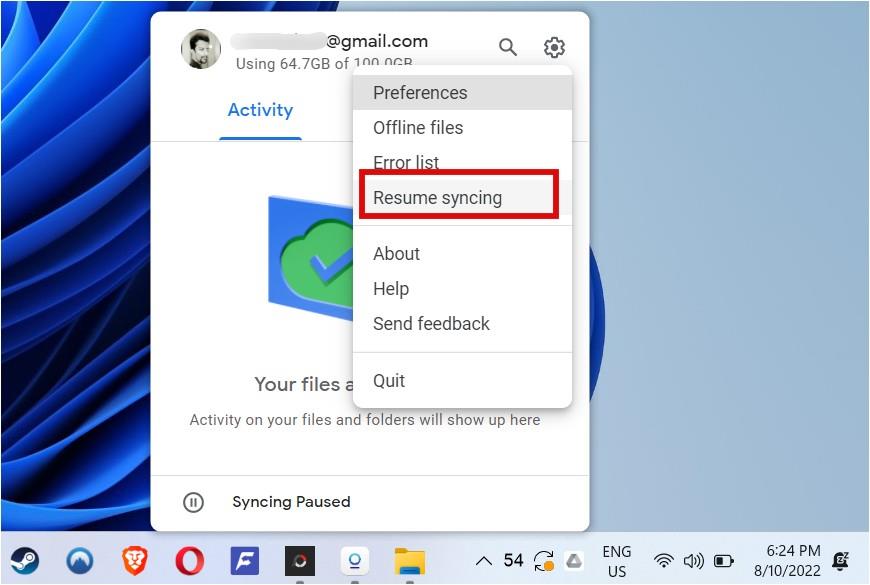 Google Drive 無法在 Windows 11 上同步的 13 個修復