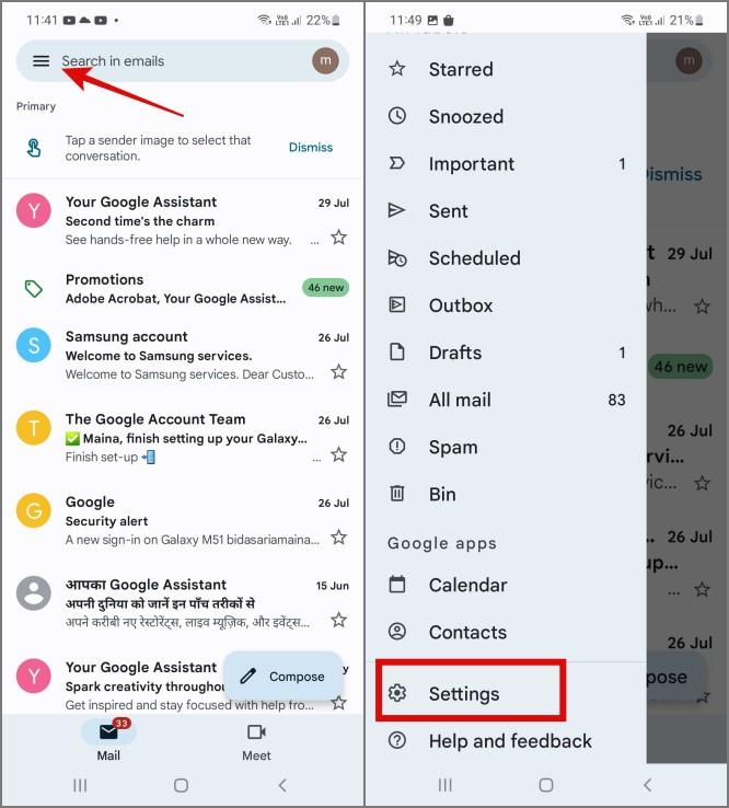 如何在 Web、Android 和 iOS 版 Gmail 中新增簽名