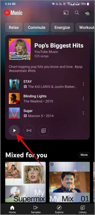 YouTube Music 上的符號和圖示有何意義