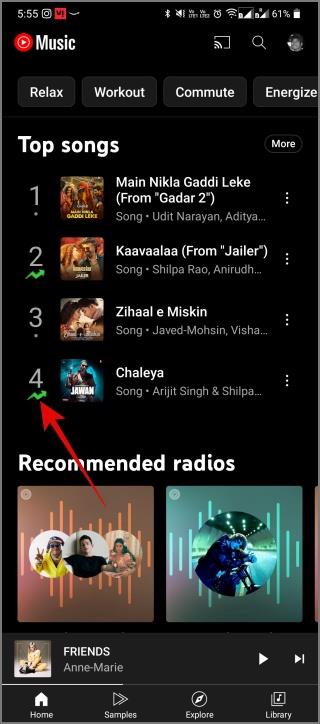 YouTube Music 上的符號和圖示有何意義