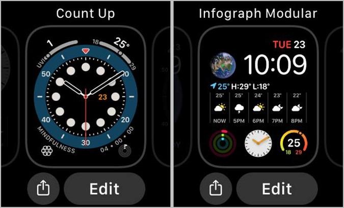 如何在 Apple Watch 上將類比時間變更為數位時間，反之亦然