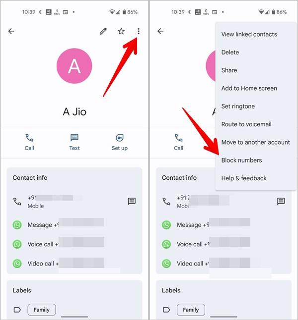 當您在 Android 和 iPhone 上封鎖某個號碼時會發生什麼