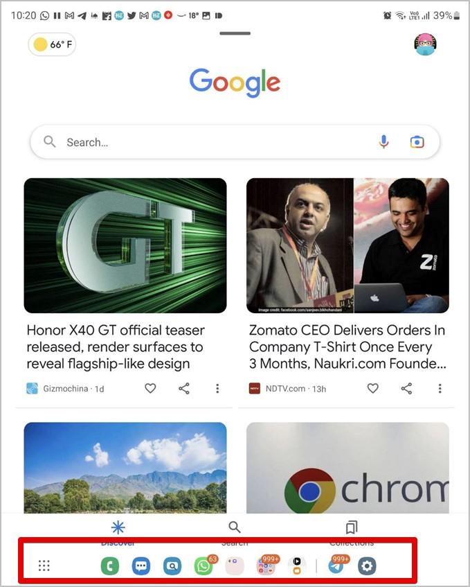 在三星 Galaxy Fold 手機中使用工作列的 9 個技巧