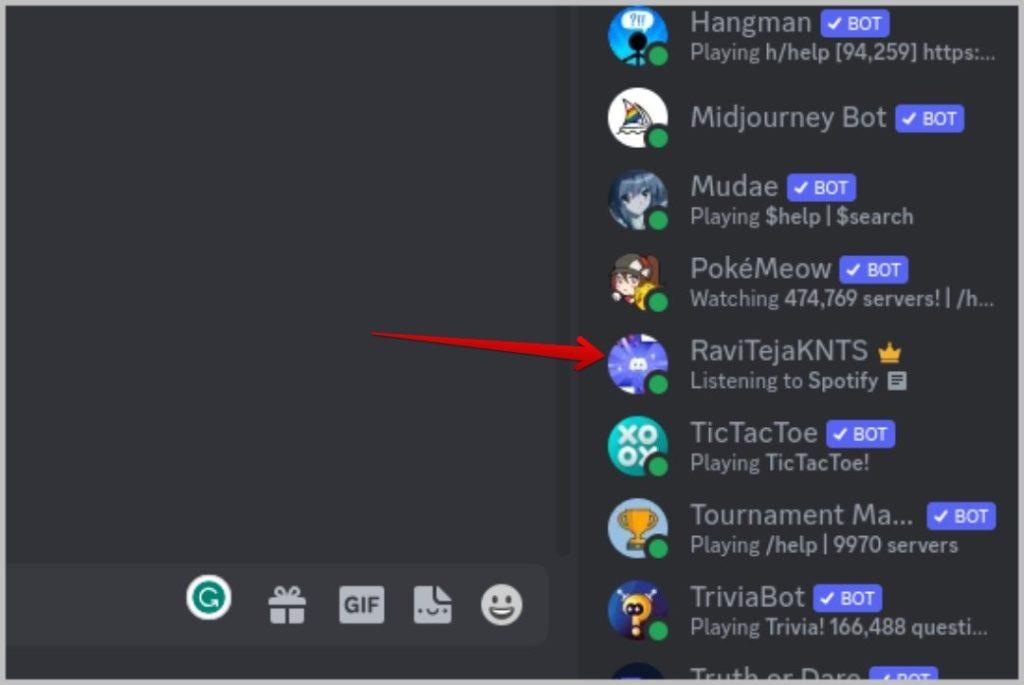 如何在 Discord 狀態上顯示 Spotify