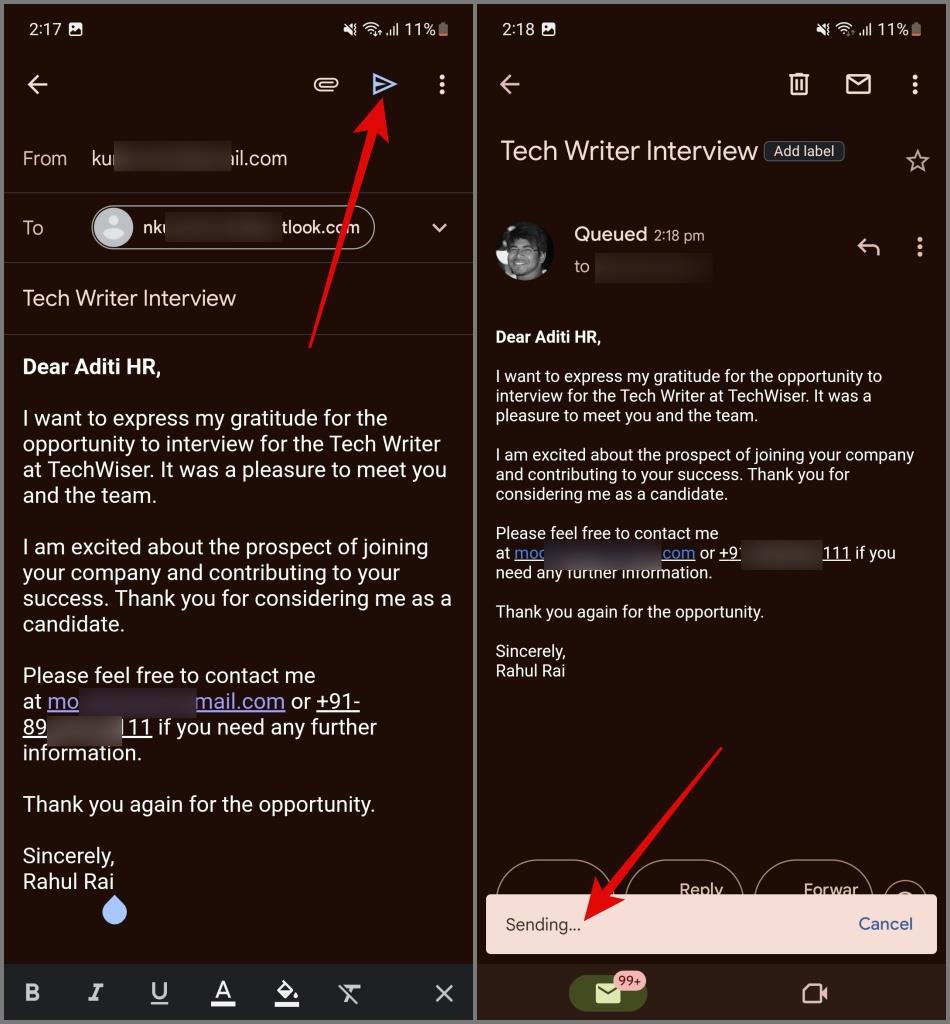 如何從 PC 和手機在 Gmail 上發送電子郵件