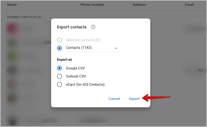 將 Android 聯絡人匯出到 Microsoft Excel 的 3 種方法