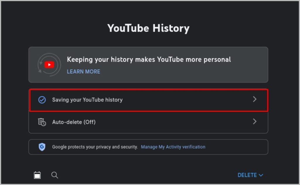 如何暫停 YouTube 上的搜尋記錄和觀看記錄