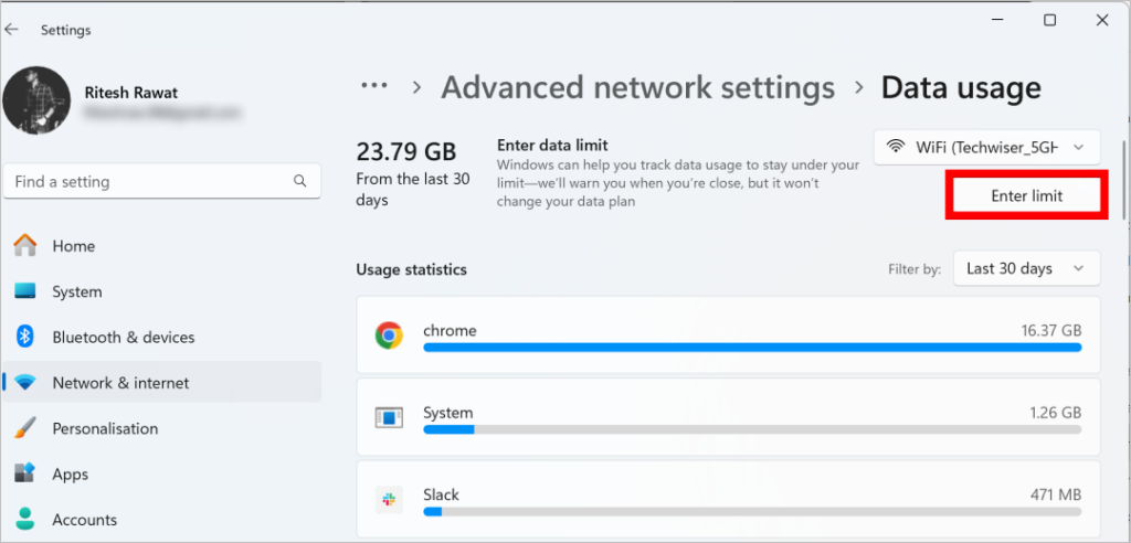 如何在 Windows 11 上使用網際網路檢查應用程式