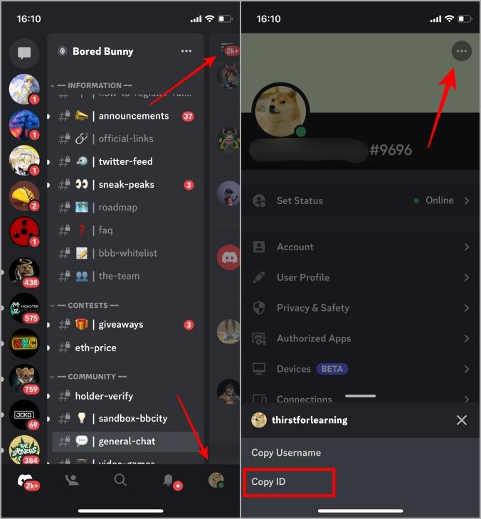 如何複製 Discord 設定檔、頻道、伺服器、訊息 ID 和鏈接