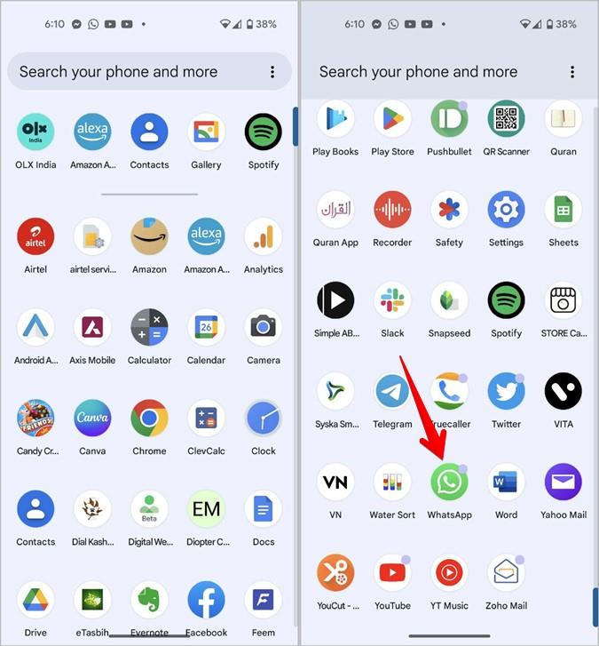 如何將 WhatsApp 應用程式圖示放在主畫面上