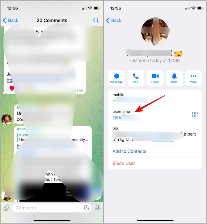 如何複製 Telegram 個人資料、群組、頻道、訊息鏈接