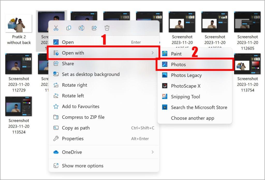 如何在 Windows 照片應用程式中使背景透明
