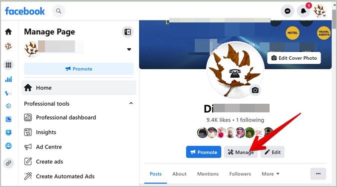 在 Facebook 上哪裡可以找到頁面角色