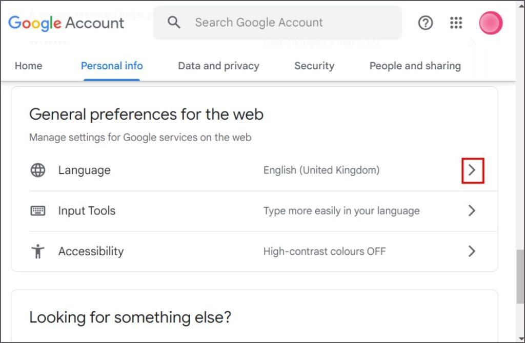 如何變更 Google 帳戶中的語言