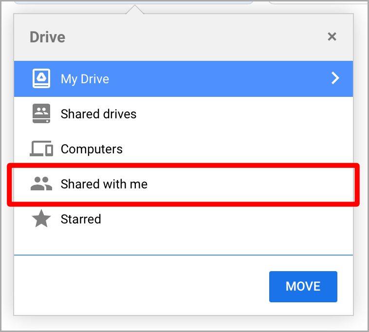將 Google 文件新增至行動和網路版 Google 雲端硬碟中的共用資料夾的 2 種方法