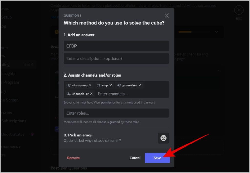 如何在 Discord 伺服器上設定社群加入