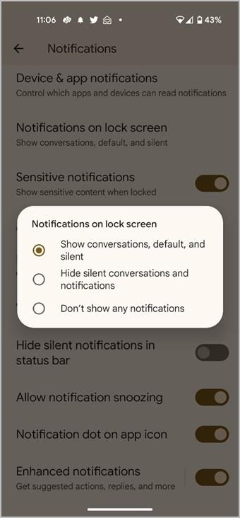 如何在鎖定畫面和主畫面上取得 WhatsApp 通知